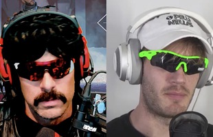 Pewdiepie tự nhận Dr Disrespect là bố, cho rằng anh chàng streamer ăn cắp kính của mình