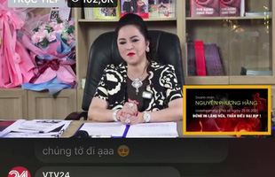 Thực hư chuyện VTV24 tranh thủ tuyên truyền chống dịch trên livestream của bà Phương Hằng