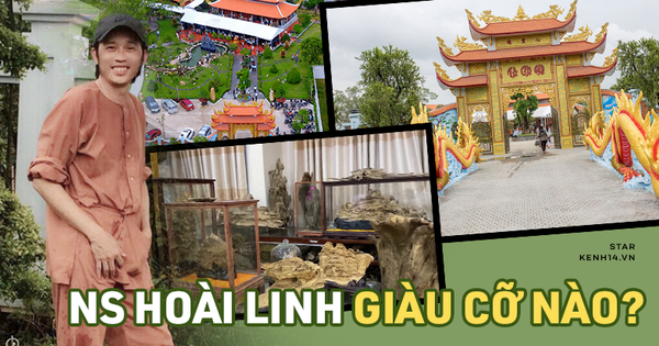 Sống giản dị, NS Hoài Linh lại có khối tài sản khổng lồ: Kim cương đong lon, trầm hương xa xỉ đến nhà thờ Tổ 7000m2 hàng trăm tỷ