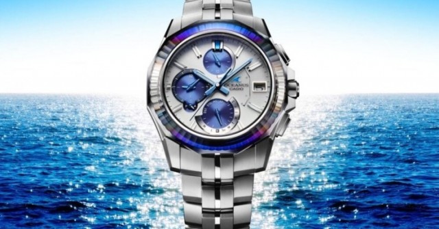 Casio ra mắt đồng hồ Oceanus Manta với vành sapphire và vỏ titan, giá 70 triệu đồng
