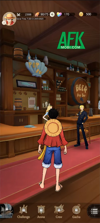 Grand Cruise game chiến thuật chủ đề One Piece với đồ họa anime 3D chuẩn nguyên tác