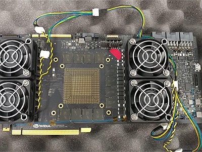 Rò rỉ hình ảnh đầu tiên về nguyên mẫu thế hệ card đồ họa kế tiếp của Nvidia