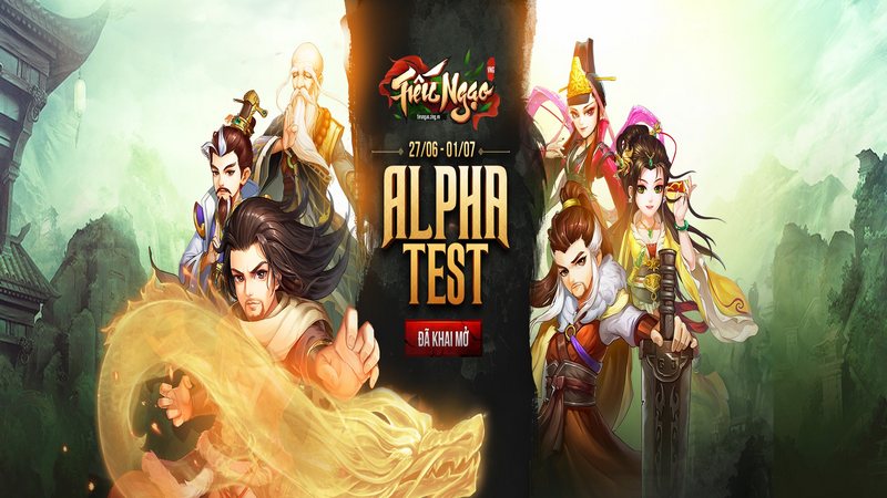 Tiếu Ngạo VNG - Game đấu tướng Kim Dung tặng free tướng xịn nhân dịp Alpha Test 27/6