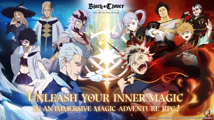 Black Clover M game nhập vai lấy cảm hứng từ loạt Film hoạt hình Black Clover sắp ra mắt