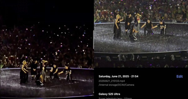 Fan Việt dùng Galaxy S25 Ultra quay concert quá “nét”, đến G-Dragon cũng phải lấy video đăng story Instagram