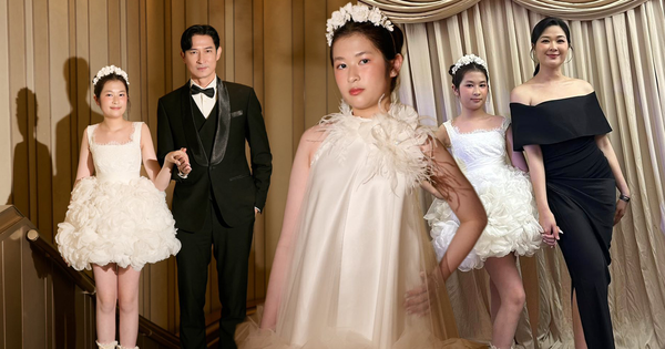 Con gái 13 tuổi của Huy Khánh - Mạc Anh Thư: Chân dài miên man như siêu mẫu, khuôn mặt cực kỳ giống mẹ