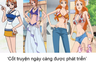 One Piece: Tới cả nàng hoa tiêu xinh đẹp băng Mũ Rơm cũng bị fan đem ra tấu hài chế meme rồi này!