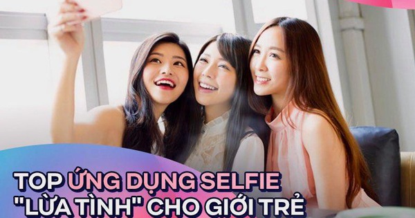 Top 4 ứng dụng selfie 