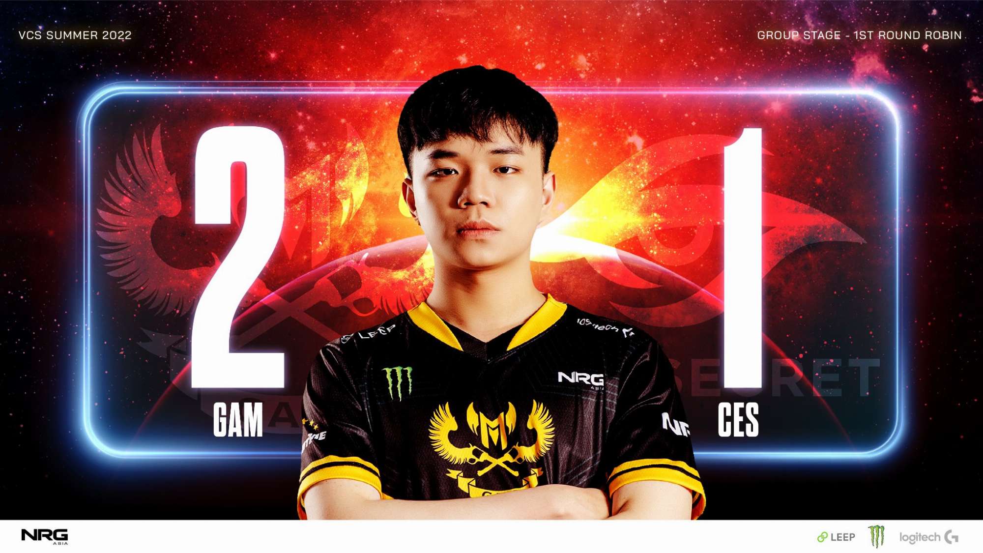 GAM Esports 'tìm lại chính mình' và cắt chuỗi bất bại của Team Secret tại VCS Mùa Hè 2022