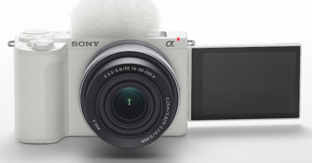 Sony tung máy quay vlog 4K, có livestream qua mạng Wi-Fi 5GHz