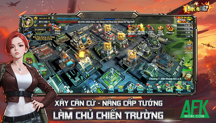 Biệt Đội Thép game SLG lấy bối cảnh chiến tranh Thế giới thứ Hai cập bến làng game Việt