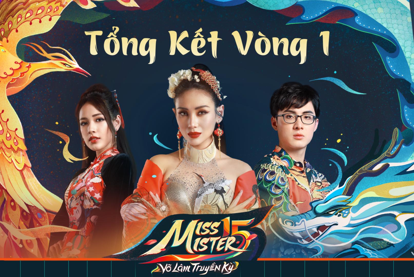 Infographic Miss & Mister VLTK 15 'chốt đơn' vòng 1 với hơn 4,2 triệu hoa hồng