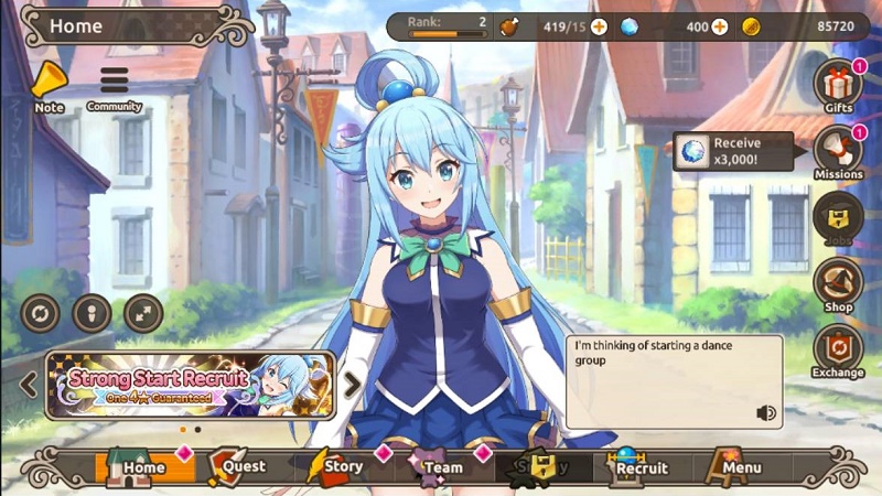 KonoSuba: Fantastic Days - Game RPG của Nexon nhanh chóng đạt 1 triệu lượt tải về