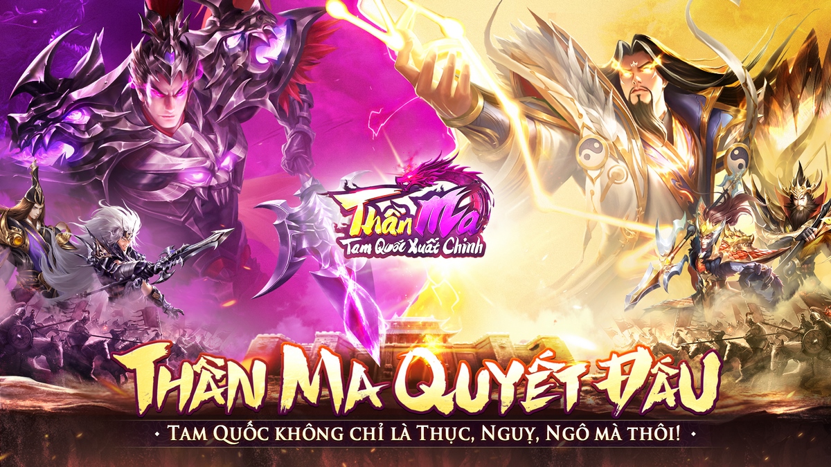 Thần Ma: Tam Quốc Xuất Chinh chính thức mở đăng ký trước