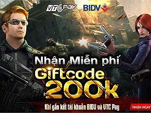 Dành riêng cho game thủ Phục Kích: Nhận miễn phí Giftcode 200k trong vài nốt nhạc