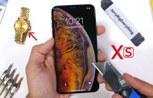 Tra tấn iPhone XS Max bằng cào xước, hơ lửa và bẻ cong: Độ bền tốt nhưng khả năng chống xước không cao