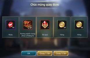 Liên Quân Mobile: Garena tặng game thủ iOS 1 vé quay, dù 