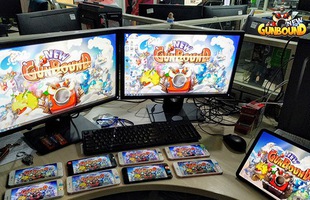 Dù chưa ra mắt nhưng game thủ đăng ký chơi thử New Gunbound đã đông như kiến, phải xếp hàng chờ đợi tới lượt
