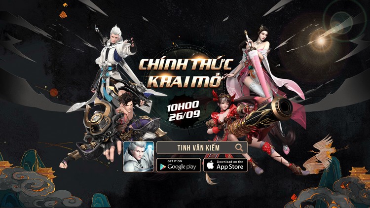 Nhanh tay nhận ngay Giftcode Tinh Vân Kiếm Mobile mừng game chính thức ra mắt