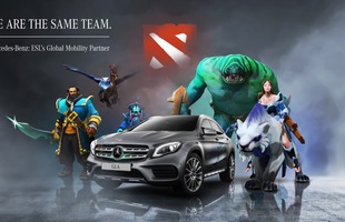 Mercedes-Benz tài trợ giải đấu DOTA 2 Việt Nam, các đội tham dự ngập mặt trong tiền thưởng