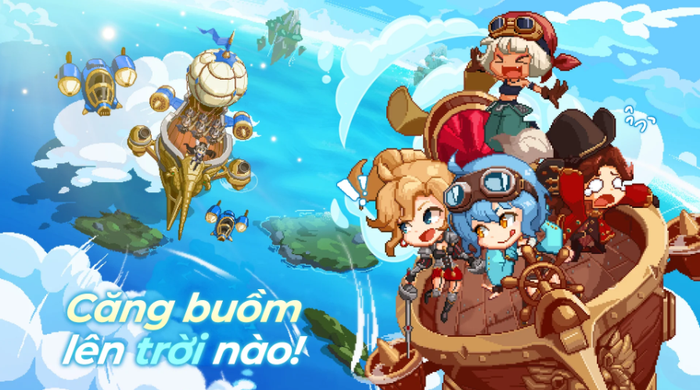 Airship Knights Tựa game nhập vai nhàn rỗi mở đăng ký trước trên Mobile