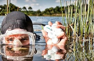 Lặn nhặt bóng golf: Nghề kiếm hàng triệu USD/năm là chuyện thường, nhưng đánh đổi cả tính mạng, không phải ai cũng dám thử