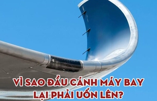 Vì sao máy bay thương mại thường được vuốt cong ở cánh? Chi tiết nhỏ nhưng 