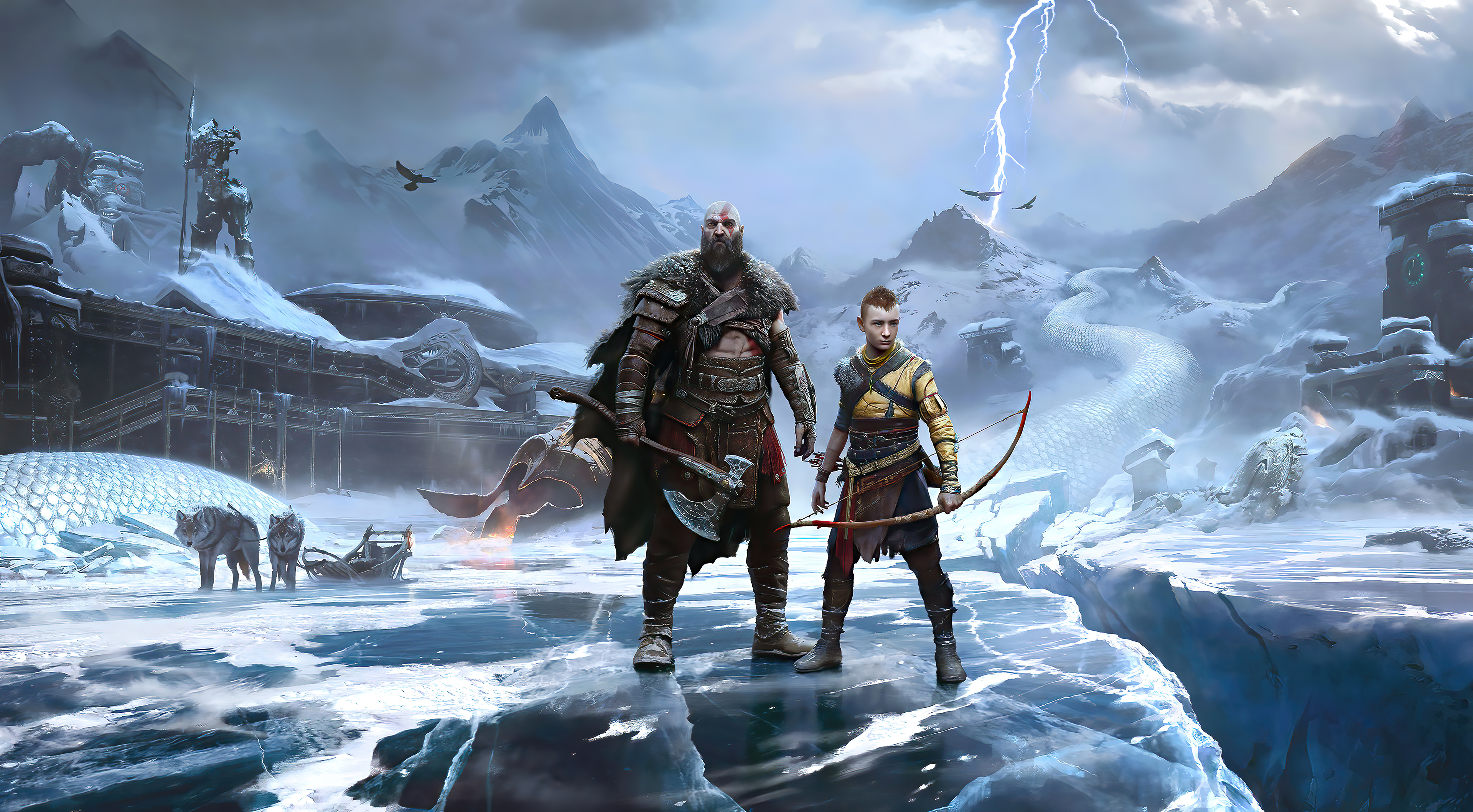 Tựa game boom tấn God of War: Ragnarok sẽ có dung lượng “khủng”lên tới 90,6GB