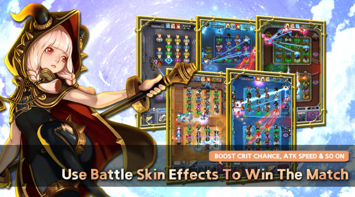 Infinity Battle Party Tựa game chiến thuật phòng thủ tháp mở đăng ký trước trên Mobile