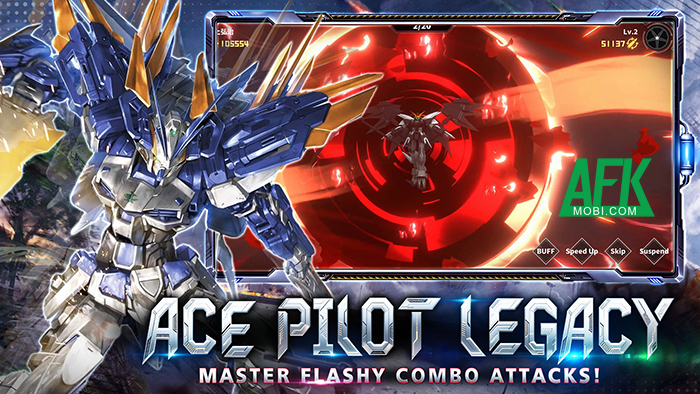 Mecha Destiny game đấu tướng lấy chủ đề Gundam với nền đồ họa cực đẹp mắt