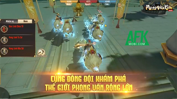 Phong Vân Kiếm Origin game MMORPG 3D kiếm hiệp cập bến thị trường Việt Nam