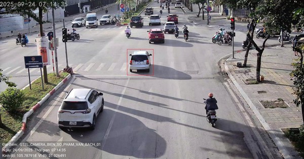Chỉ trong 12 giờ, camera AI phát hiện hơn 1.400 phương tiện vượt đèn đỏ tại Hà Nội