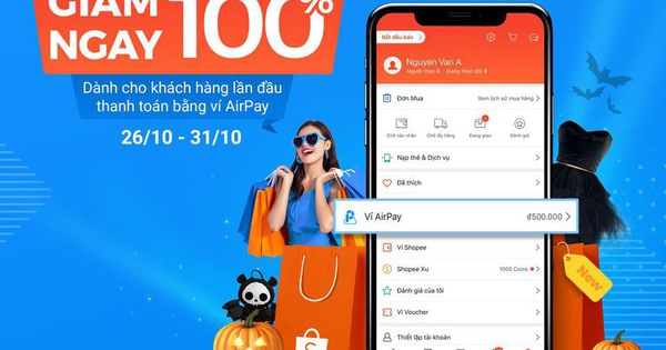 Cuối tháng sao phải ngán: Thanh toán AirPay, giảm đến 100K trên Shopee đây này!