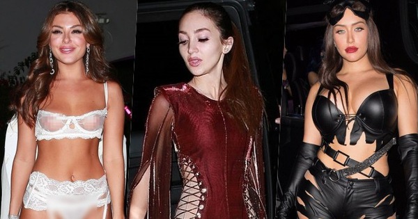 Tiệc Halloween bốc lửa nhất Hollywood: Chủ xị Paris Hilton kém xa khách mời, bạn thân Kylie siêu sexy và táo bạo