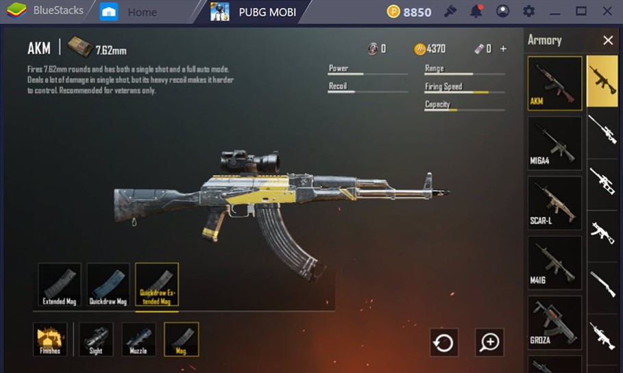 Thông tin chi tiết về khẩu AKM trong PUBG Mobile