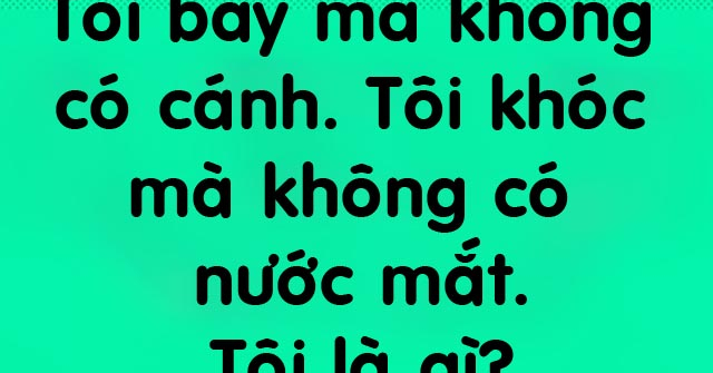 8 câu đố thú vị khiến người giỏi nhất cũng phải đau đầu