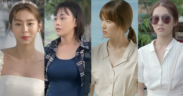 So kè váy áo của mỹ nhân Việt - Hàn đóng cùng vai diễn: Khả Ngân y hệt Song Hye Kyo, Phương Oanh kém xa bản gốc!