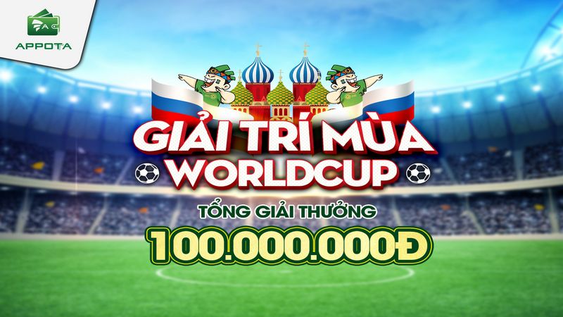 Trò chơi cực hot không thể bỏ lỡ mùa WorldCup 2018