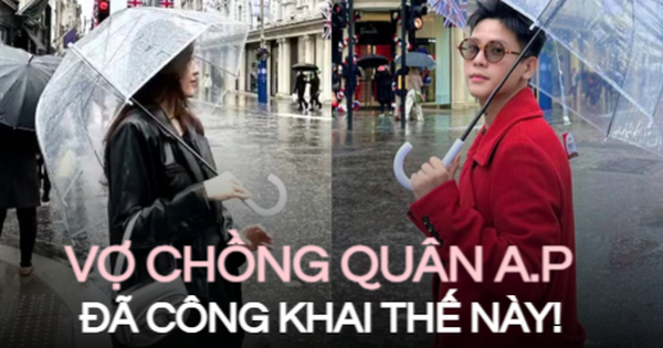 Thì ra Quân A.P và vợ đã công khai từ lâu: Trước nhìn không ra, giờ 