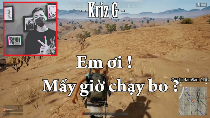 “Em ơi mấy giờ chạy bo?” – Bản rap “thả thính” cực chất của game thủ PUBG VN