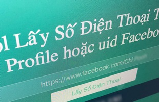 Xuất hiện công cụ cho phép lấy số điện thoại từ bất kỳ profile Facebook nào, kể cả khi số điện thoại không được công khai