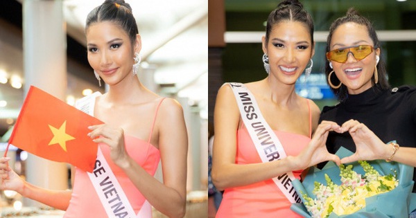 Hoàng Thùy khoe vòng 1 khủng, rạng rỡ lên đường đến Mỹ chinh phục vương miện Miss Universe 2019