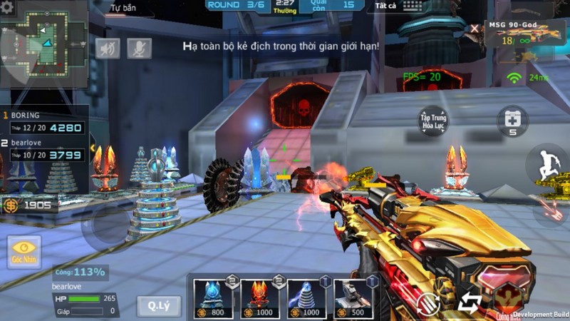 Crossfire Legends: Hé lộ hình ảnh bản đồ mới của Tower Defense