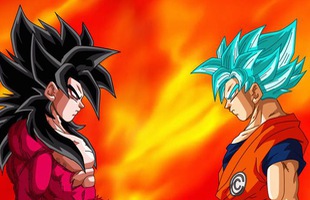 Dragon Ball: So sánh sức mạnh của Goku khi ở trạng thái Super Saiyan God và Super Saiyan 4