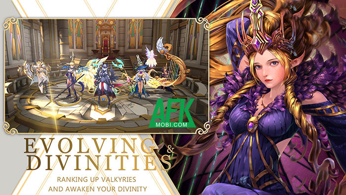 Tập hợp và dẫn dắt các nữ chiến binh Valkyrie xinh đẹp trong Rise of Valkyries: Arena Heroes