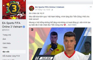 Thẻ VNS Bùi Tiến Dũng tràn ngập trong FIFA Online 3, giành lấy vị trí của Buffon, Neuer,…