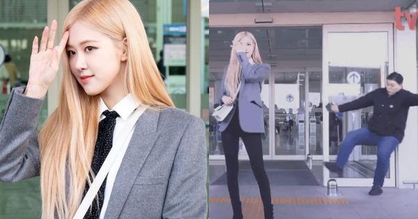 Đẹp ngã ngửa là có thật: Rosé (BLACKPINK) tự tin khoe dáng, bỗng người đàn ông phía sau gặp sự cố dở khóc dở cười