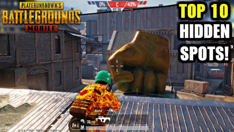 PUBG Mobile Domination: 10 nơi lý tưởng để ẩn nấp và đánh lén kẻ thù