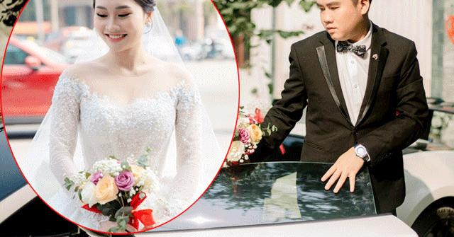 Á khôi ĐH Kinh tế Quốc dân được chồng đích thân lái xe 19 tỷ đến rước về dinh