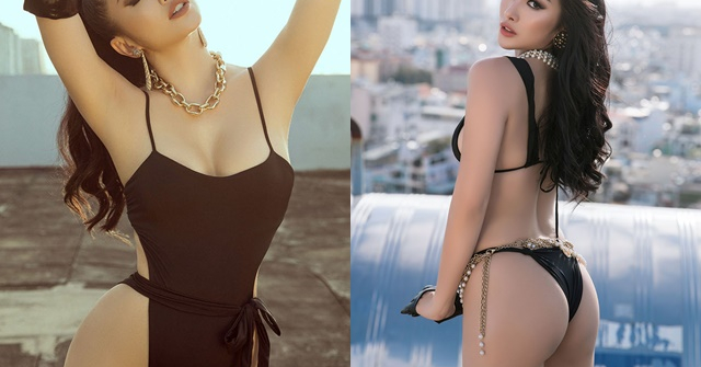 Chán hồ bơi, Yaya Trương Nhi lên sân thượng diện bikini tạo dáng táo bạo